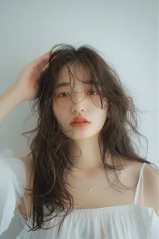 ロング カラー パーマ ヘアアレンジ 🌈Luana🌈 公式/大通のヘアスタイル