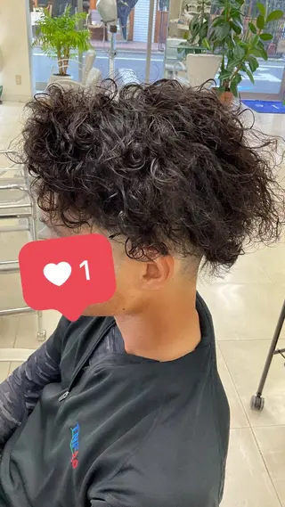 パーマ タカハシ リナのヘアスタイル