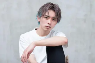 ショート カラー メンズ ill副店長 立和田純也のヘアスタイル