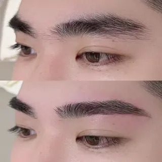 メンズ アイブロウ i plus mahoのマツエク・マツパデザイン