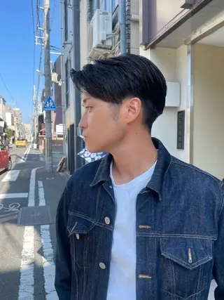 メンズ darts所属・マツダ レンのヘアスタイル