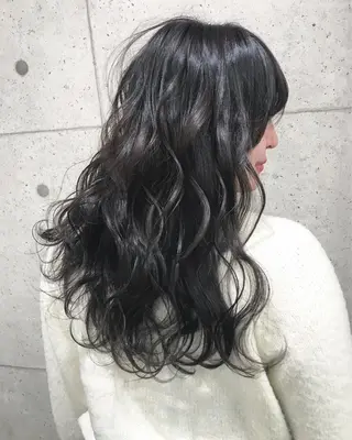 ロング カラー ヘアアレンジ BANK'S hair所属・💐ケラチン 髪質改善寺坂雄飛💐のヘアスタイル