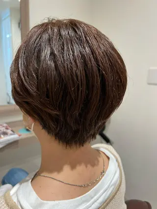 ショート 井上 美春のヘアスタイル