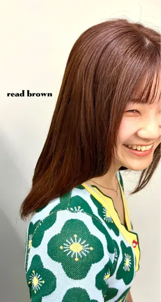 ロング カラー TOBITA TAKARAのヘアスタイル