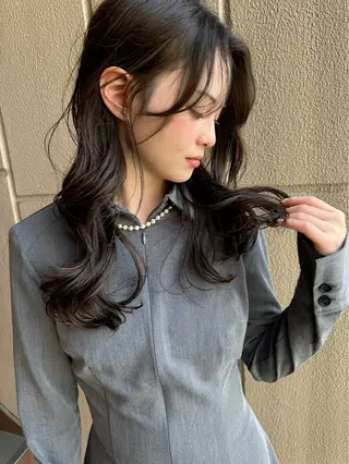 ロング 平 一裕のヘアスタイル