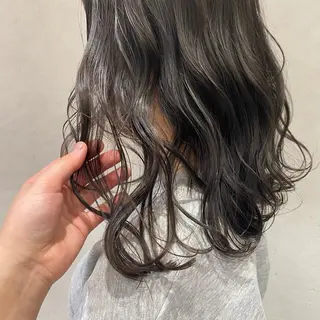 セミロング ヘアアレンジ ayumi🌈 インナーカラー🌈のヘアスタイル