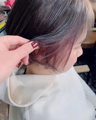 ミディアム 山本 みきのヘアスタイル