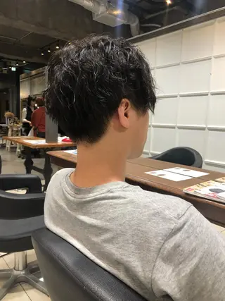 メンズ マンツーマン／韓国 ヘア‎Amiのヘアスタイル