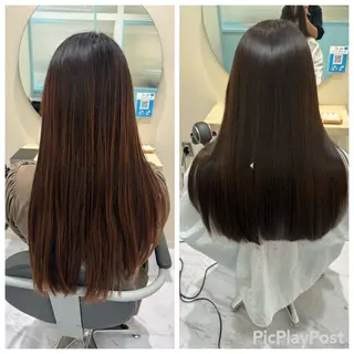 セミロング 丹野 圭太のヘアスタイル