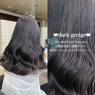 ロング カラー 🍑透明感color 🍑MOMOKA🍑のヘアスタイル