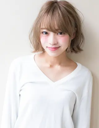 ミディアム カラー Silk-lei【銀座店】所属・銀座/美髪縮毛矯正 /髪質改善/山本翔華のヘアスタイル