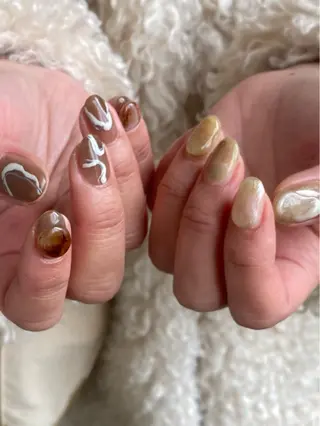 ネイル 濵田 実沙/Manonのネイルデザイン