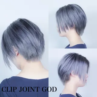 ショート カラー 今泉 周のヘアスタイル