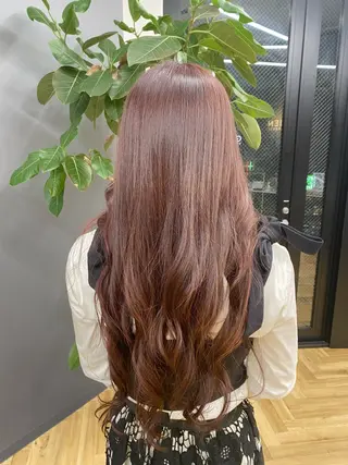 ロング カラー 苗代萌/ぷるツヤ髪 🫧／レイヤーカットのヘアスタイル