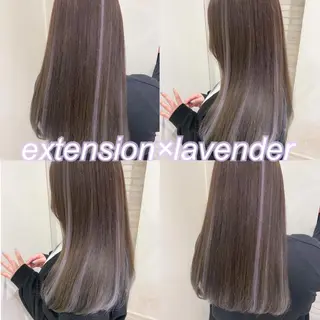 カラー 横浜🍒カット エクステ/RIEのヘアスタイル