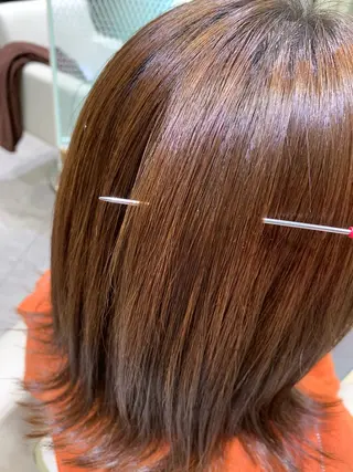 パーマ air-FUKUOKA所属・枦山 晴稀のヘアスタイル