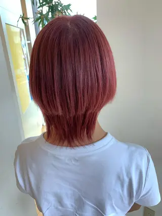 カラー 柴田 結衣のヘアスタイル