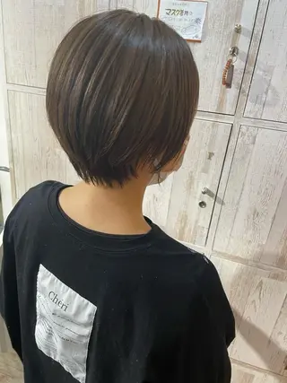 ショート ウルカ 浦和美園のヘアスタイル