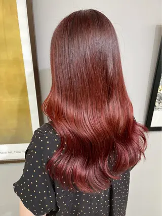 カラー 山碕 遼のヘアスタイル