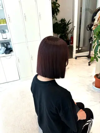 カラー 似合わせレイヤー🪽 グレージュ🪽のあのヘアスタイル