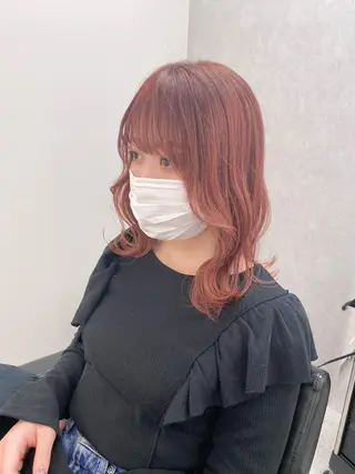 ミディアム カラー 髪質改善 ヒデのヘアスタイル