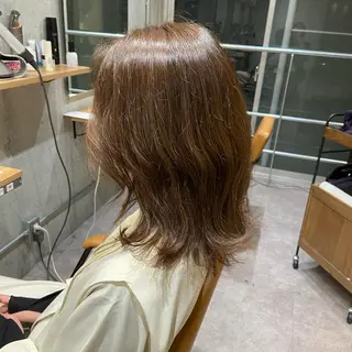 ミディアム カラー 👒oikawa kaede🍃のヘアスタイル