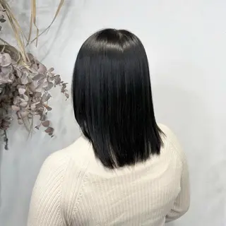 ミディアム ピンク・ラベンダー 艶カラー🍁かえでのヘアスタイル