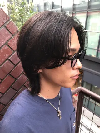ヘアアレンジ メンズ メンズ特化✂️栗原 侑也のヘアスタイル