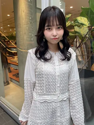 ミディアム 髪質改善will hairdesignのヘアスタイル