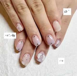 ネイル Fleur nail 古河店所属・Fleur nail R♡のネイルデザイン