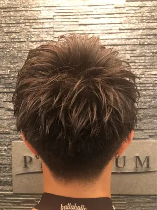 ショート メンズ ✨メンズカット 無料‼️✨土尾快斗のヘアスタイル