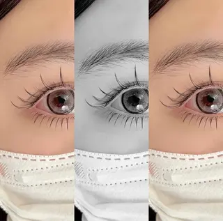 マツエク・マツパ 【那覇/束感まつ毛】 キャメルのマツエク・マツパデザイン