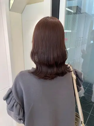 ミディアム カラー Parve Mix /頓宮 稚愛🤍のヘアスタイル