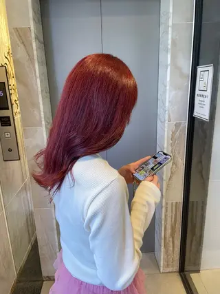 セミロング 梅田 /透明感カラー 🤍narumiのヘアスタイル