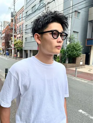 メンズ Pia hair design所属・【Pia】 セナ/ハイトーンのヘアスタイル