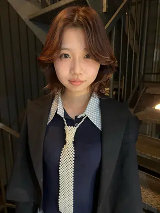 カラー 🎀ハイトーン カラー/宮澤　希🎀のヘアスタイル