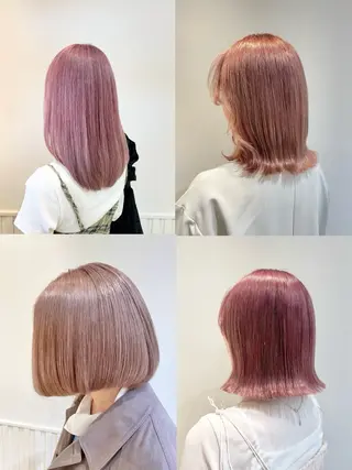 カラー 暖色/ハイトーン 🎀mizukiのヘアスタイル
