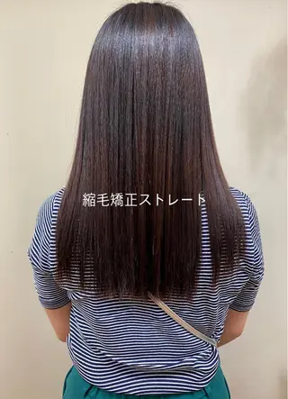 ロング カラー ヘアアレンジ 🥀暖色韓国ヘア💕 保科侑花のヘアスタイル