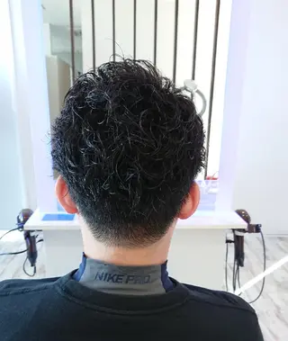 ショート パーマ ヘアアレンジ 小林 伸行のヘアスタイル