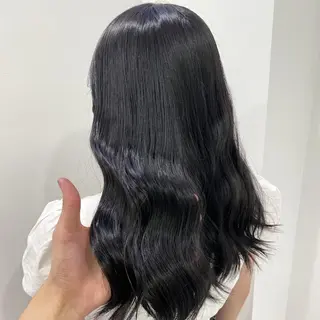 カラー 【公式】横浜 THREE🤎🕯️のヘアスタイル