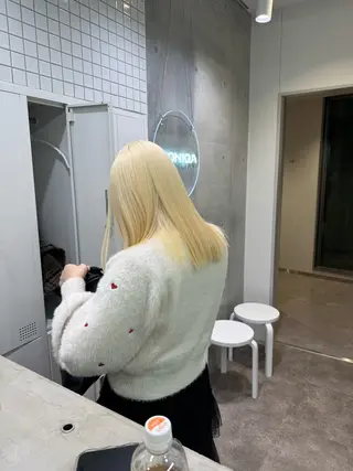 ハイトーン/ピンク カラー/めい🎀のヘアスタイル