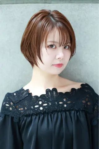 ショート HairLE WIN 銀座所属・Hair LEWIN Fujiのヘアスタイル