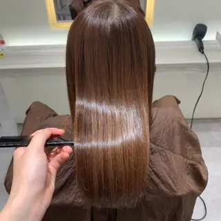 セミロング カラー 宮下 志織のヘアスタイル