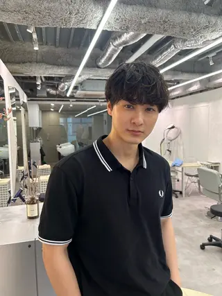 メンズ 横浜メンズ 特化タナカリョウのヘアスタイル