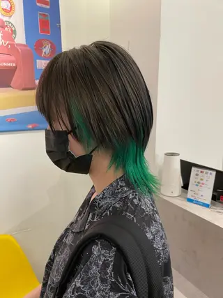 ショート カラー イトウ アキノリのヘアスタイル