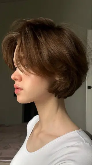 ショート Yoshida Yuriのヘアスタイル