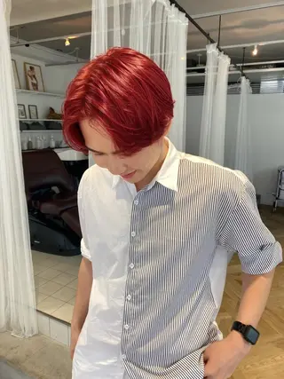 ショート カラー 🌻名古屋🌻 🫧ハイトーン🫧のヘアスタイル