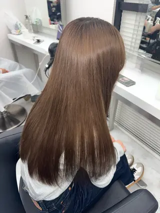 ロング カラー 海外girl/ハイト ーン/riko🫧のヘアスタイル