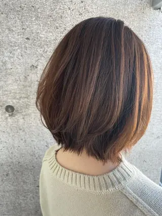 ショート カラー 透明感カラー💎 AYAのヘアスタイル