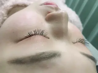 マツエク・マツパ ボブ/透明感カラー 岸本涼奈のヘアスタイル